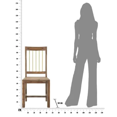 KRZESŁO ELEGANT SHEESHAM 45 50 100 cm ZESTAW 2 SZT.